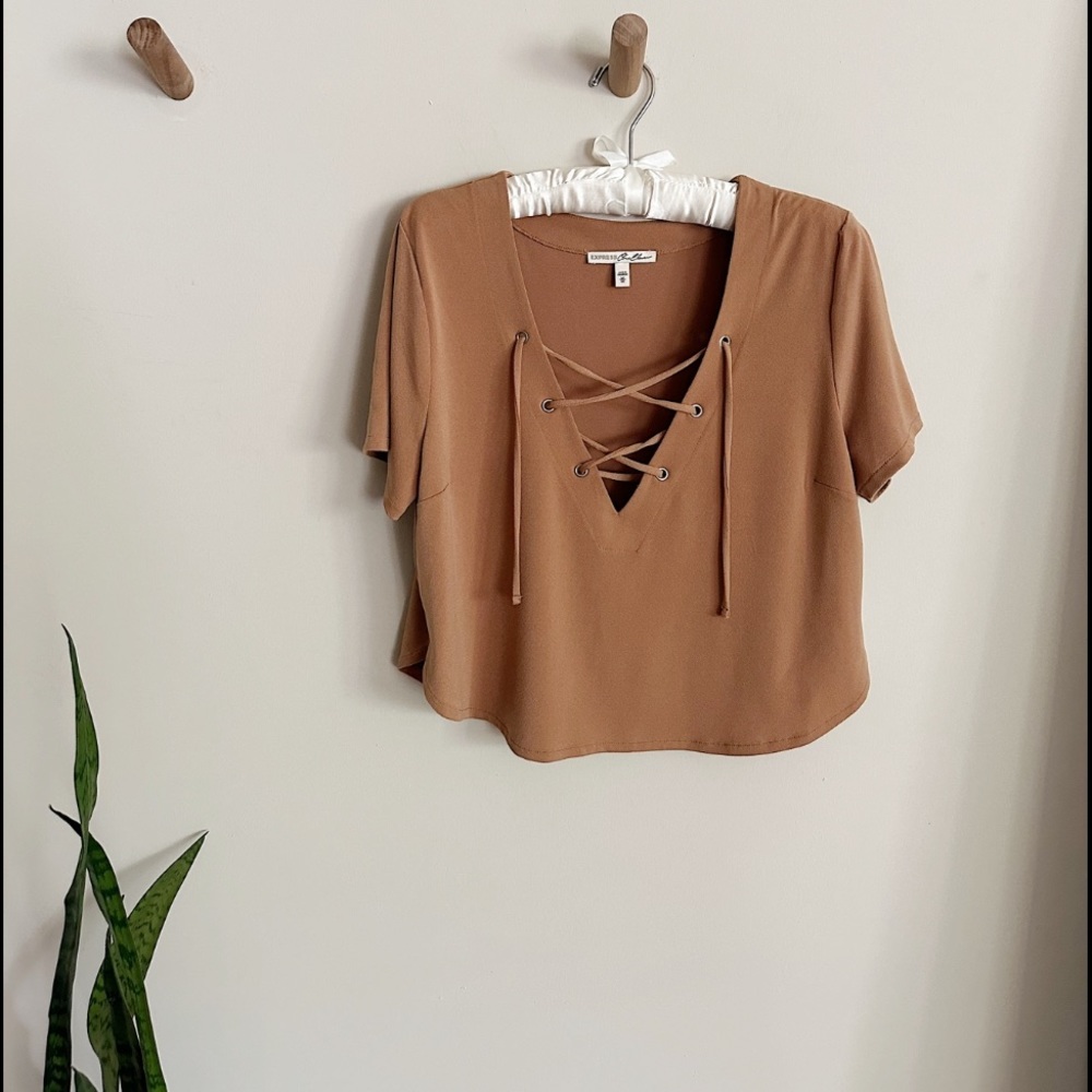 Express Cropped Shirt